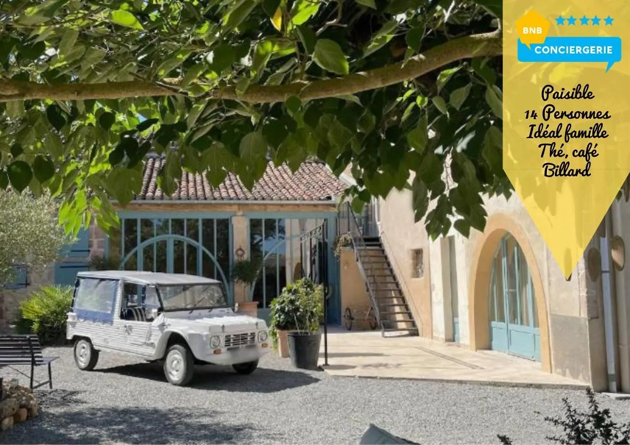 La Glycine Villa Tonnac France